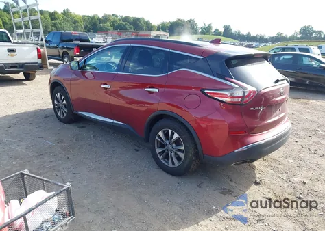 2018 Nissan Murano Sv z USA, uszkodzony, nr VIN 5N1AZ2MH8JN120330